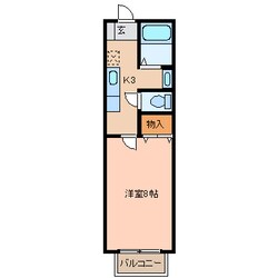 アヴァンセ富沢南七番館の物件間取画像